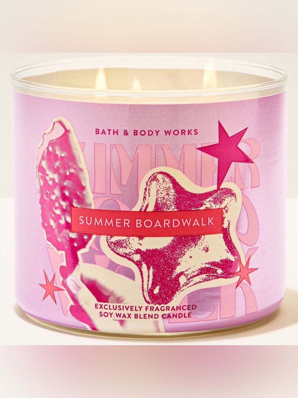 Bath & Body Works 3-Wick Candle Summer Boardwalk 14.5 oz